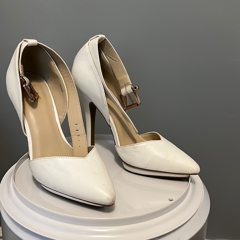 White heels
